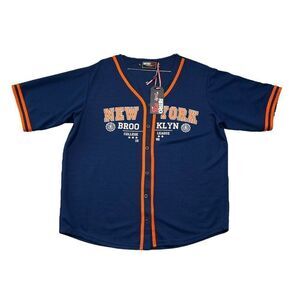 Retro Fox Men's Brooklyn New York‎ Baseball Jersey